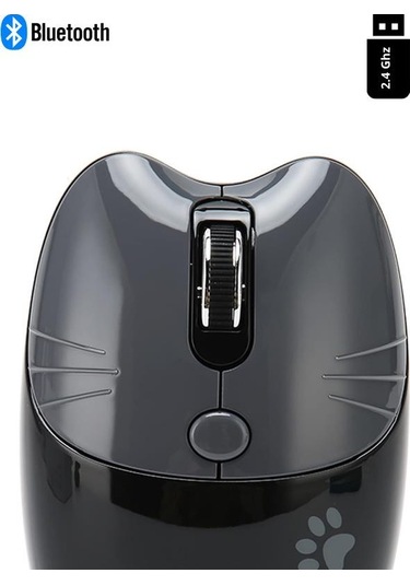 NDNeed ND-CATMOUSE02 Sevimli Kedi Kablosuz Mouse