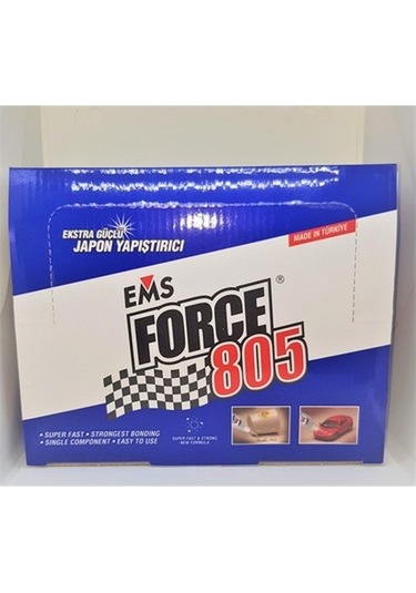 Ems Force 805 Hızlı Yapıştırıcı 20 Gr 30'Lu (551187337)