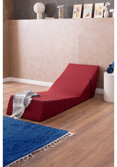 Good Night Canga Tek Kişilik Çok Amaçlı Tekli Berjer Bordo