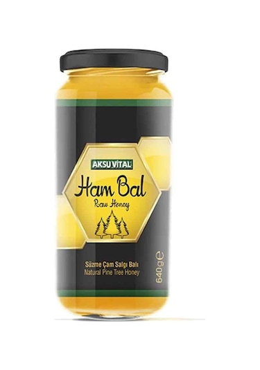 Aksu Vital Süzme Çam Salgı Ham Bal 640 G