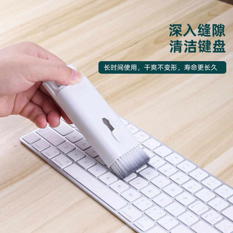 Lemestar Dijital Cihazlar İçin 7 Fonksiyonlu Temizlik Seti: Klavye Fırçası, Kulaklık Toplayıcı Ve Temizlik Suyu İçeren Mavi Q6e Aksesuarı