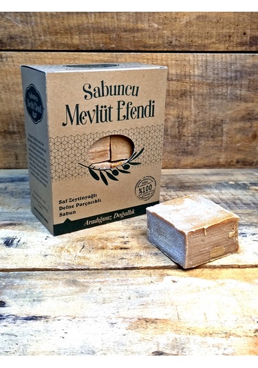 Sabuncu Mevlüt Efendi Saf Zeytinyağlı Defne Parçacıklı Sabun 1 KG