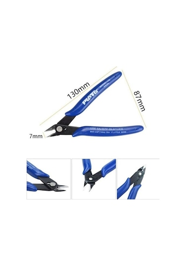 170 Yan Keski Elektronikçi Tipi Mini Kesici Soyucu Tel Kes