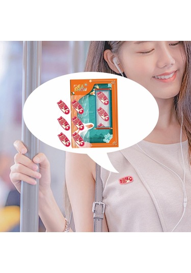 Suntek Colth Yüz Maskesi Için Aroma Sticker Doğal Uçucu Yağ