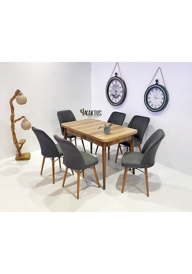 6 Kişilik Açılır Masa Sandalye Takımı Mutfak Masası Takımı Salon Masası Yemek Masası Masa Takımı Gri 6 Kişilik Açılır Masa Sandalye Takımı Mutfak Masası Takımı Salon Masası Yemek Masası Masa Takımı Gri