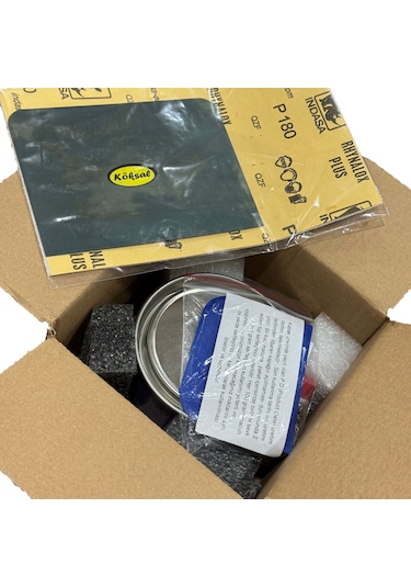 Orbay Plastik Tampon ve Plastik Yüzey Polyester Macunu 500Gr Set 500 Gram