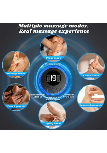 Yüksek Kaliteli Ems Ayak Masajı - Elektrikli Ayak Masaj Matı - Kas Stimülatörü Akupunktur Rahatlama - Katlanır Taşınabilir Ayak Masaj Makinesi - Usb Şarj Edilebilir Çok Renkli