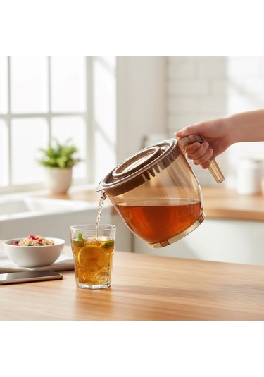 Technow Vip Ahmet Vp-023 2200ml Kumsal Kapaklı Çırpma Mikser Kabı Bakır