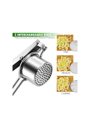 Paslanmaz Çelik Patates Sıkacağı Manuel Patates Ezici Meyve