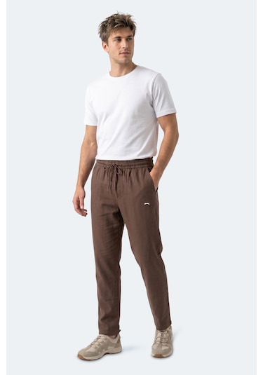 Slazenger Karmela Erkek Kahve Eşofman Altı Kahverengi
