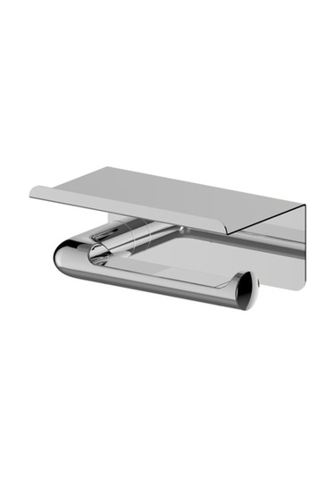 La Tuvalet Kağıtlık, Etajerli - Krom Krom