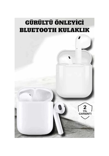 Bukrem Store BUK-İ12 Bluetooth 5.0 Kablosuz Kulak İçi Kulaklık