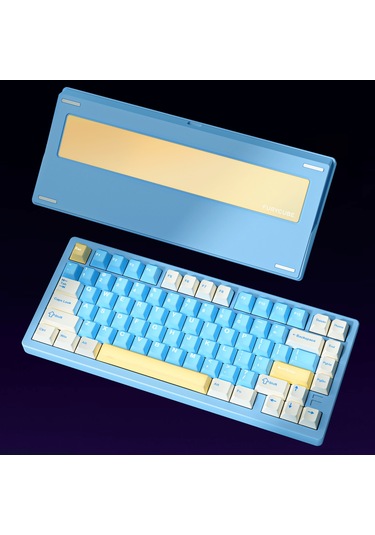 Furycube F75 Pro Alüminyum Mekanik Klavye - Rgb, Hotswap, Kablosuz, Mac/windows Uyumlu, Mavi