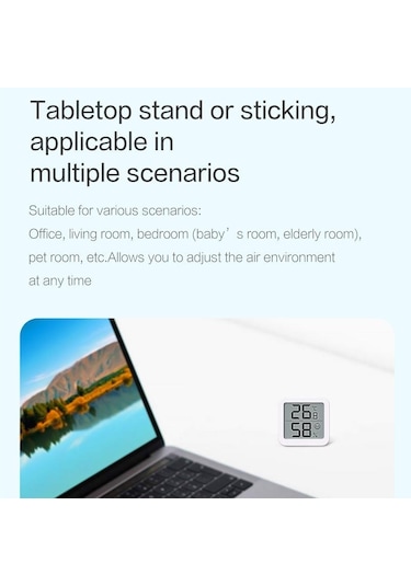 Jms Xiaomi Mıııw 2.1 İnç Sıcaklık Nem Kapalı Yüksek Hassasiyetli Bebek Odası Monitörü Büyük Lcd Ekran Jms Xiaomi Mıııw 2.1 İnç Sıcaklık Nem Kapalı Yüksek Hassasiyetli Bebek Odası Monitörü Büyük Lcd Ekran
