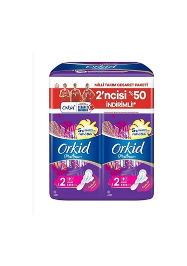 Platinum Hijyenik Ped Uzun Cesaret Paketi 40 Adet