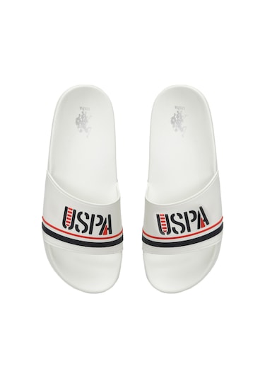 U.s. Polo Assn. Band 5fx Erkek Terlik Beyaz