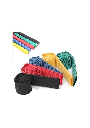 Homyl Kaymaz Dokulu X-tube Isıyla Daralan Boru Olta 35mm-siyah