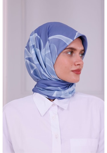 Tarzını Seç Serin Esinti Model Eşarp 100x100 Cm Renkli