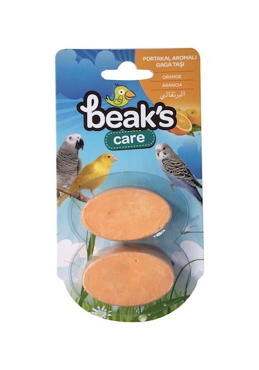Beaks Portakal Aromalı Gaga Taşı - İkili