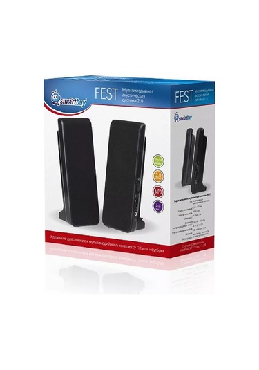 Smartbuy Bilgisayar İçin Hoparlörler, 6 W, Aux 3,5 Mm, Usb Güç Kaynağından Beslenir 212980229