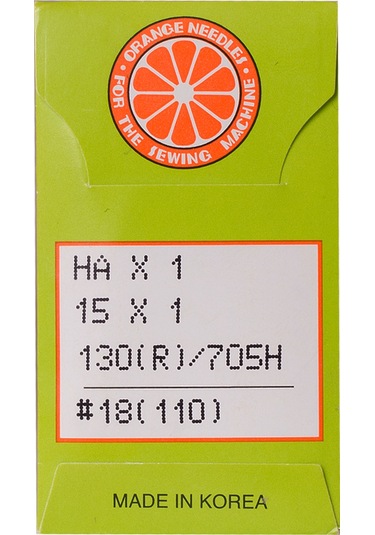 Orange Ev Tipi Dikiş Makine İğnesi 18 Numara
