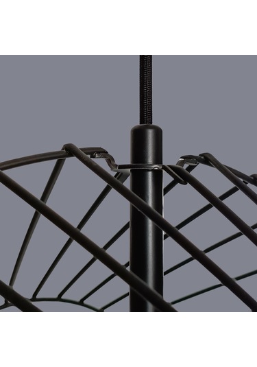 Nelor Kafes Siyah Sarkıt Avize Siyah