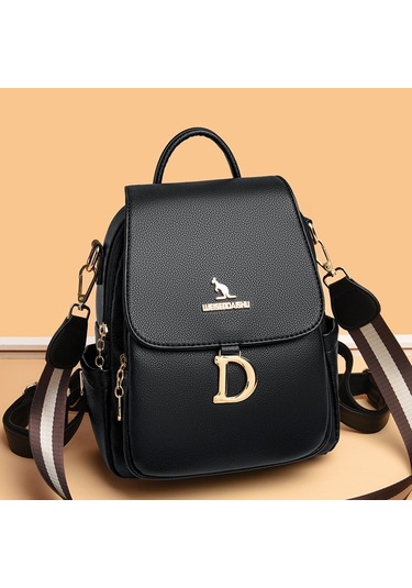 "basit Moda Banliyöy" Oğuz Çantası-siyah Siyah