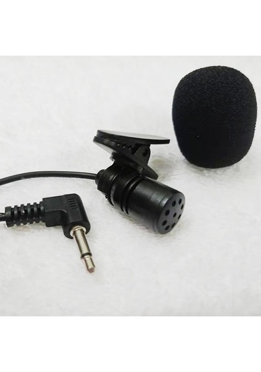 Dolıty Yaka Klipsli Mikrofon 3.5mm 9.8ft Hoparlörler