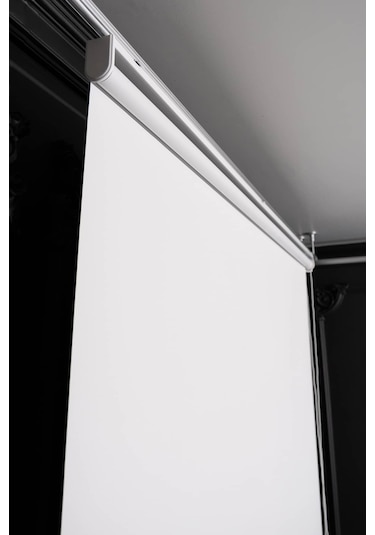 Venassa Beyaz Blackout Stor Perde Güneş Geçirmez Perde Zebra