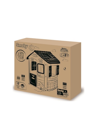 Smoby Life Jura Lodge Oyun Evi 810504 Renkli