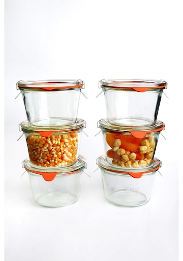 Weck 370 Ml Mold Kısa Kavanoz 6 Adet 741