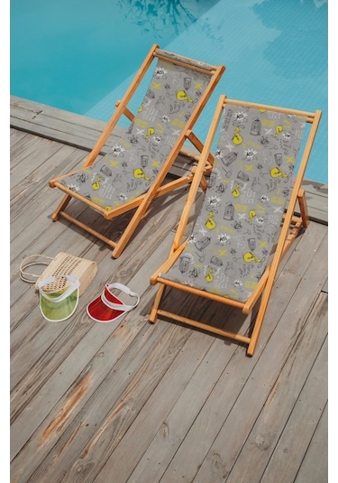 Bluehomeconcept Adawall Home Grey Angry Tweety Şezlong