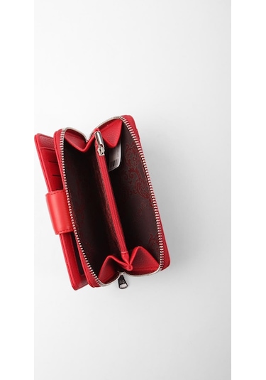 Cengiz Pakel 65256M Kadın Orta Boy Cüzdan Kırmızı