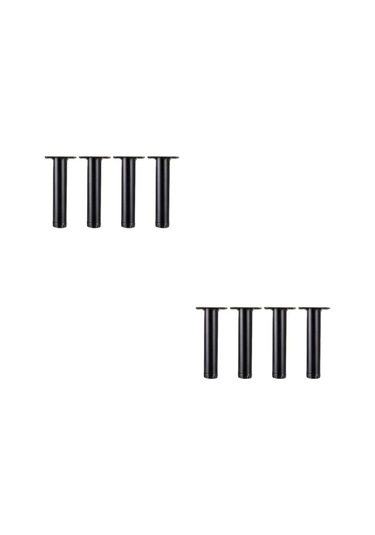 1/2/3/5 4'lü Paket/lot Trigon Mobilya Ayakları Sağlam Ve Dayanıklı Bacaklar Uçak Mat Siyah 1 Set Diğer