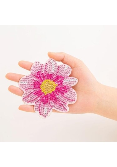 Dayanıklı Elmas Boyama Bardak Altlığı Kullanımı Kolay İnce İşçilik Dekoratif Diğer