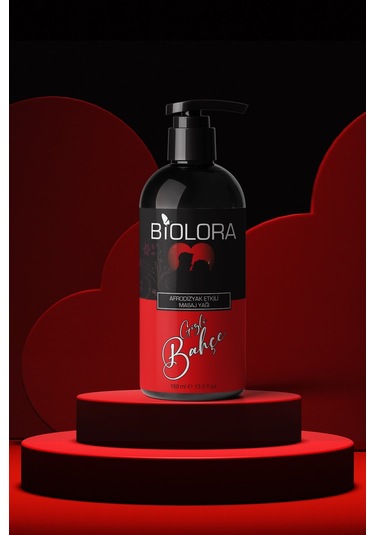 Biolora Gizli Bahçe Aromaterapi Vücut Masaj Yağı 150 ML