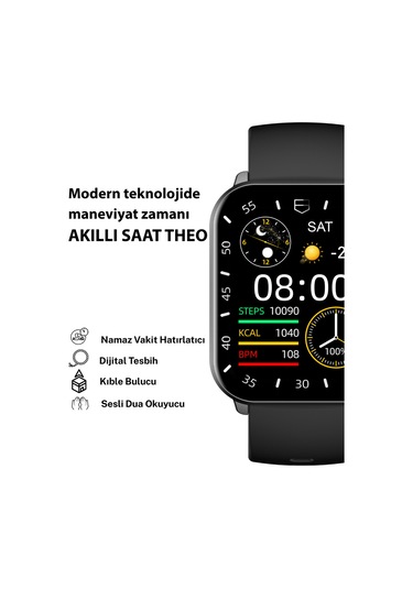 Logia Lexia Theo 48 MM Akıllı Saat (İthalatçı Garantili) (Distribütör Garantili)