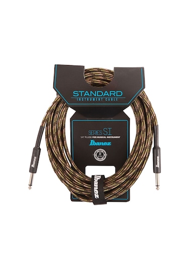 Ibanez SI20 Standard Woven Instrument Cable CGR  Enstrüman Kablos