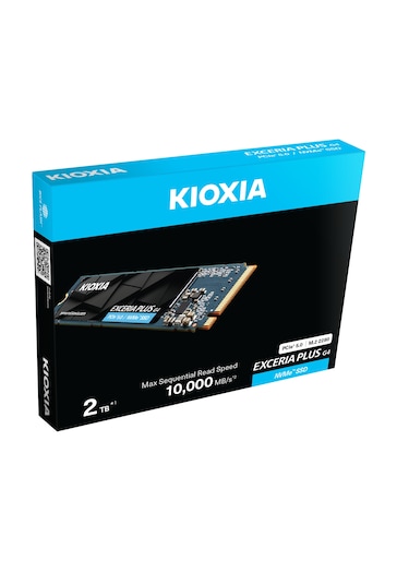 Kioxia Exceria Plus G4 2 TB M.2 Nvme PCIe 5.0 x4 10.000/8.200 Mb/s SSD