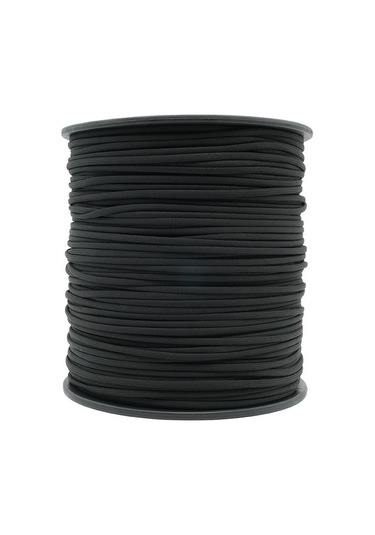 Mg Ropes Paracord İp 4 Mm Siyah Renk No:13 10 Metre Çok Renkli