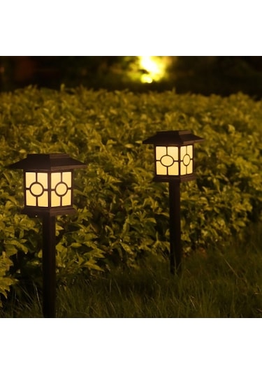 Novahub Adet Güneş Enerjili Işıklar Açık Hava Aydınlatma Çim Lambası Güneş Işığı Yol Bahçe Dekoru