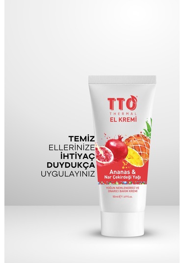 Tto Thermal El Kremi Ananas & Nar Çekirdeği Yağı 50 Ml