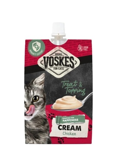 4 Adet Voskes Cream Karışık Kedi Ödülü 90gr