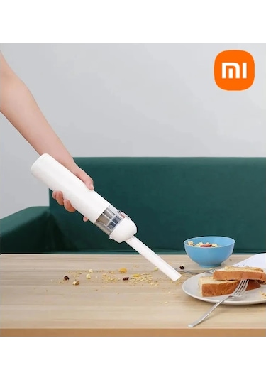 Xiaomi Mijia Akülü Elektrikli Süpürge Taşınabilir Kompakt Toz Beyaz