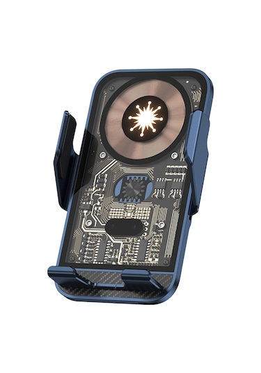 Schitec C10 15w Sensörlü Araçiçi Kablosuz Hızlışarj Telefontutucu