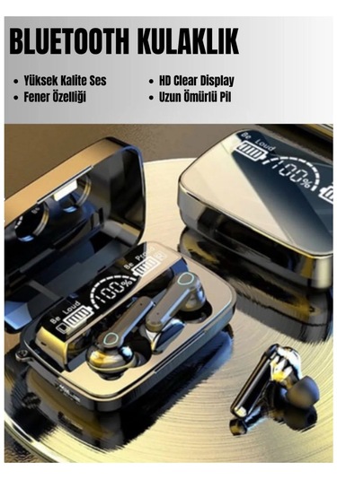 Bukrem Store BUK-M19 Bluetooth 5.3 Kulak İçi Kulaklık
