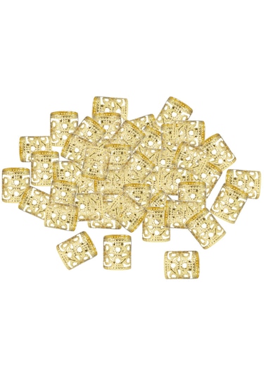 Suntek Örgü Saç Için 100 Adet Kirli Uzatma Tokaları Takı Altın