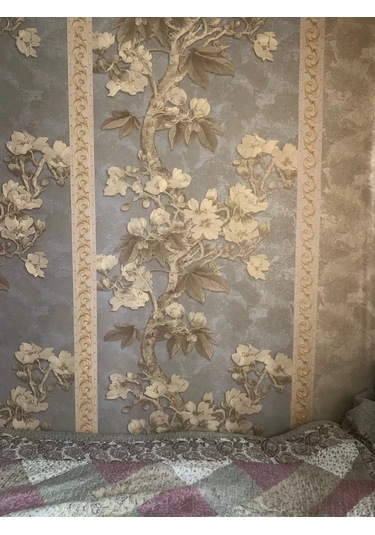 Domostroj Duvar Kağıdı İçin Kendinden Yapışkanlı Dekoratif Duvar Bordürü 176227859 Bej