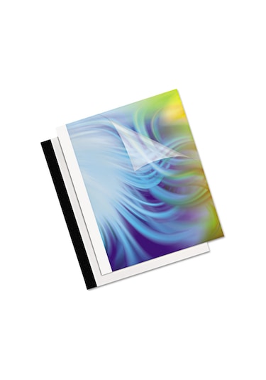 Mühlen Deckel Isısal Cilt Kapakları A4 Beyaz 6 Mm 1 Koli 100 Adet