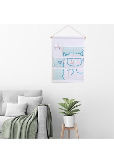 Suntek Magideal Cep Duvar Asılı Saklama Çantası Duvara Monte Koyun